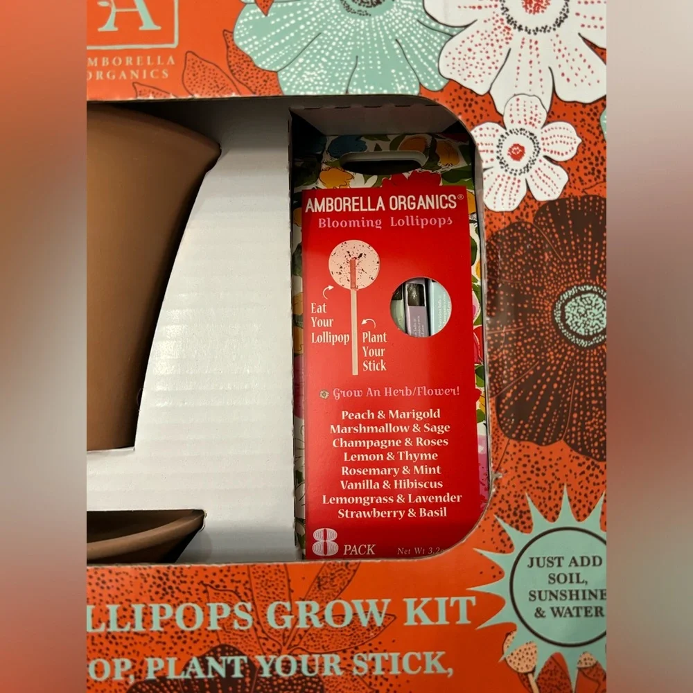 New Amborella Organics Blooming Lollipops Grow Kit - Picture 6 of 8
